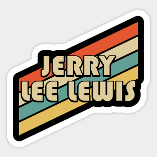 Vintage 80s Jerry Lee Lewis Sticker